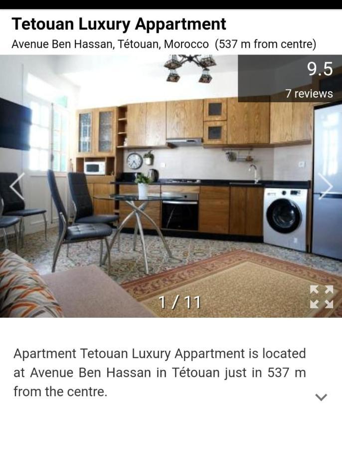 Tetouan Luxury Apartment Tetuão Exterior foto